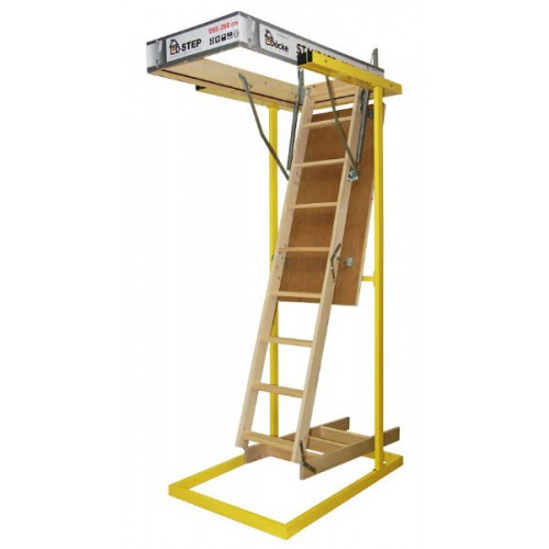 Лестница деревянная складная DSS (Premium) D-Step Деке (Docke) 300/70х120 1