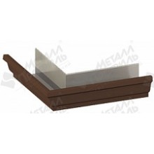 Угол желоба наружный 120х86