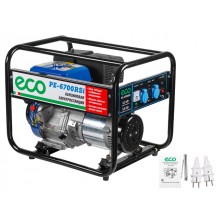 Электростанция (генератор бензиновый) ECO PE-6700RSi (5.6 кВт, 230 В, бак 6.5 л, вес 69 кг)