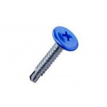 Саморез с прессшайбой, св., окрашенный по RAL