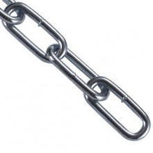 Цепь сварная, длиннозвенная DIN 763